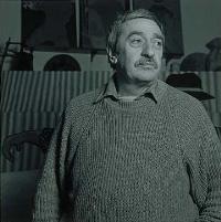 Portrait of Ulysse Comtois: Ulysse Comtois. The photo is by Richard-Max Tremblay. Dated 1988